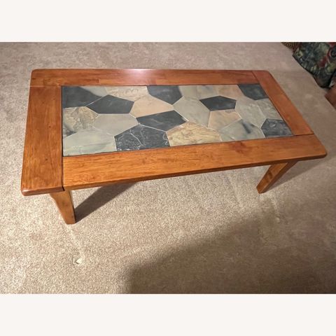 Why a Natural Wood and Slate Coffee Table is a Statement Piece for Your Home